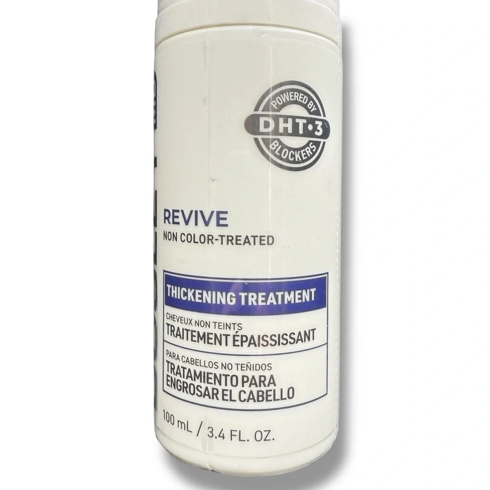 Bosley MD Revive Thickening Treatment 100mL for Thinning, Non-Color Treated Hair